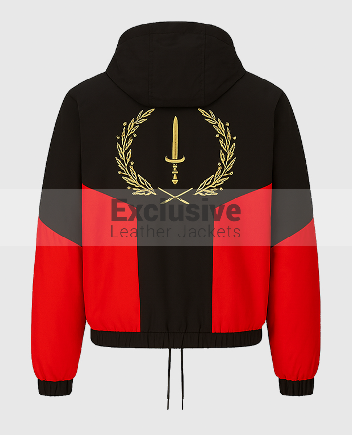 Black American Heritage Flag Jacket