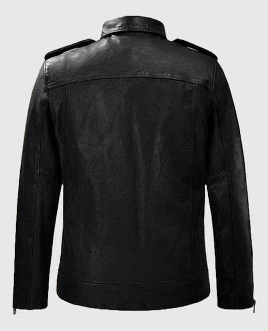 Men's Rutland Black Riding Leather Jacket