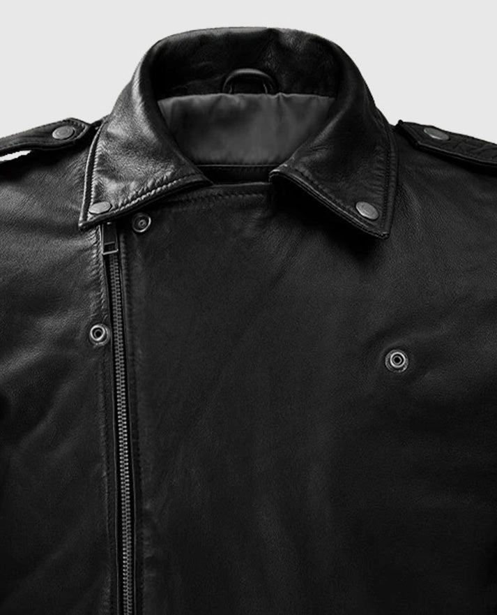 Men's Rutland Black Riding Leather Jacket
