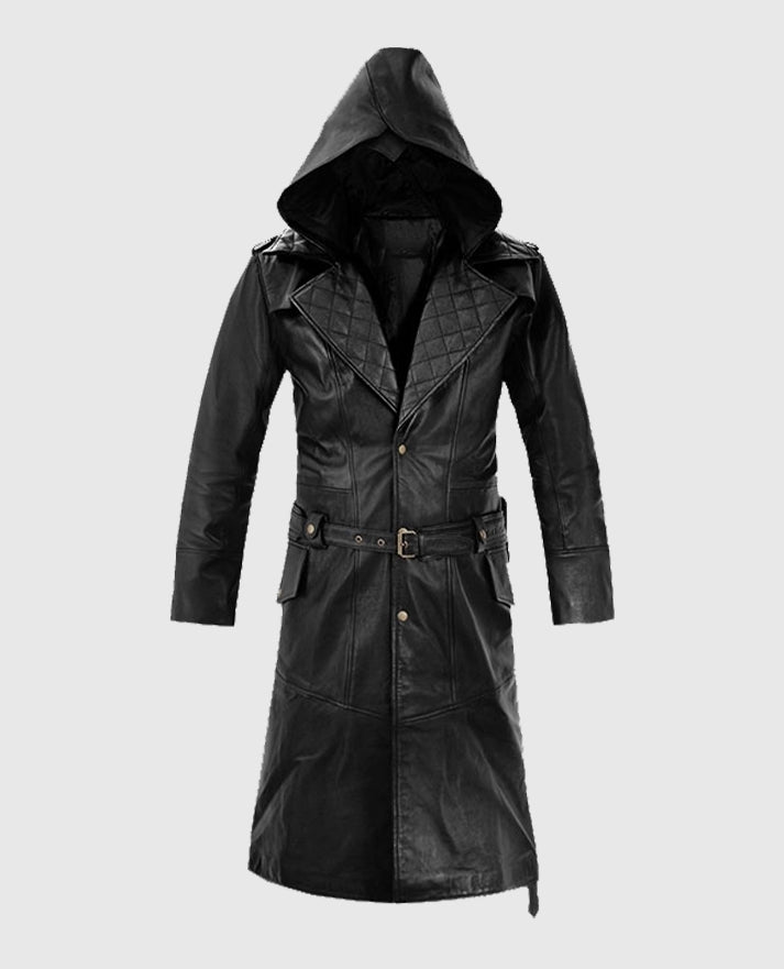 Assassin's Creed Jacob Frye Leather Long Coat