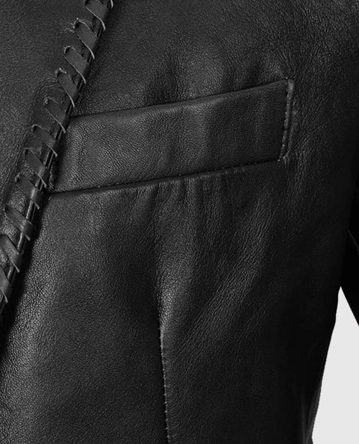 Men's Medieval Leather Blazer