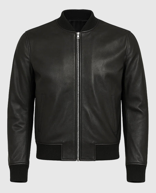 David Beckham Mercer Hotel NYC Leather Jacket