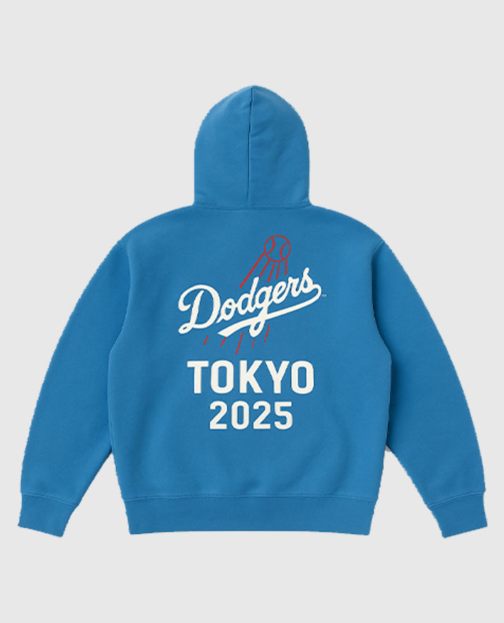 TOKYO Dodgers 2025 Blue Fleece Hoodie