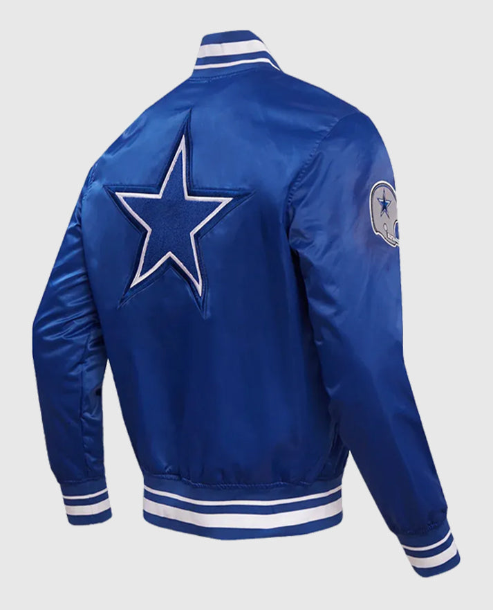 Dallas Cowboys Retro Classic Rib Jacket