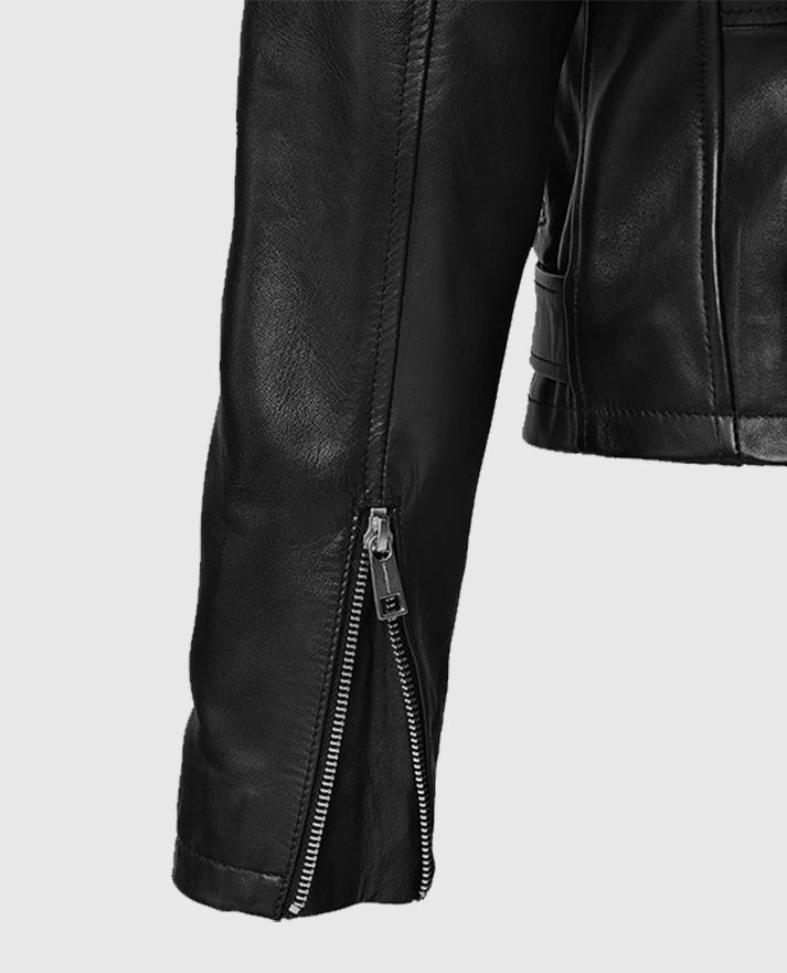 Freddie Mercury Black Leather Jacket