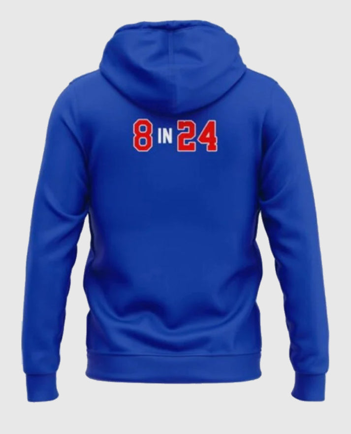8 In 24 Dodgers Blue Hoodie