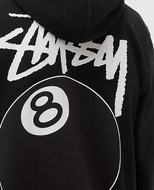 8 Ball Stussy Pullover Hoodie