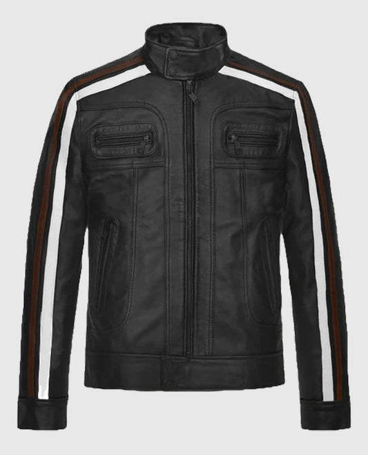 Ansel Elgort November Criminals Leather Black Jacket