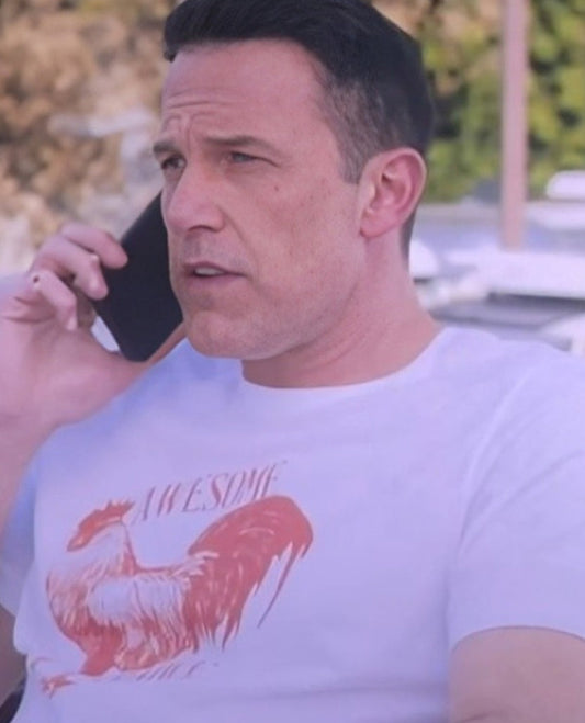 Ben Affleck The Accountant 2 White Tee Shirt