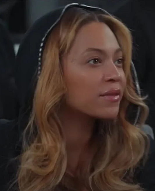 Beyonce wearing Black Hoodie