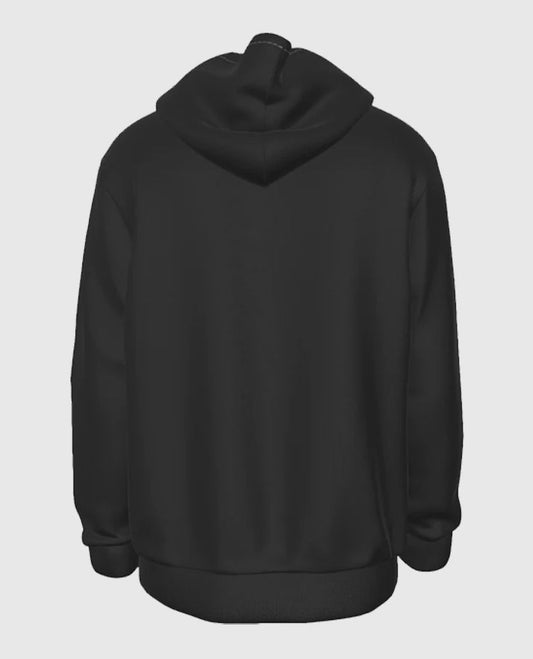 DBZ Shin Supreme Kai Logo Black Pullover Hoodie