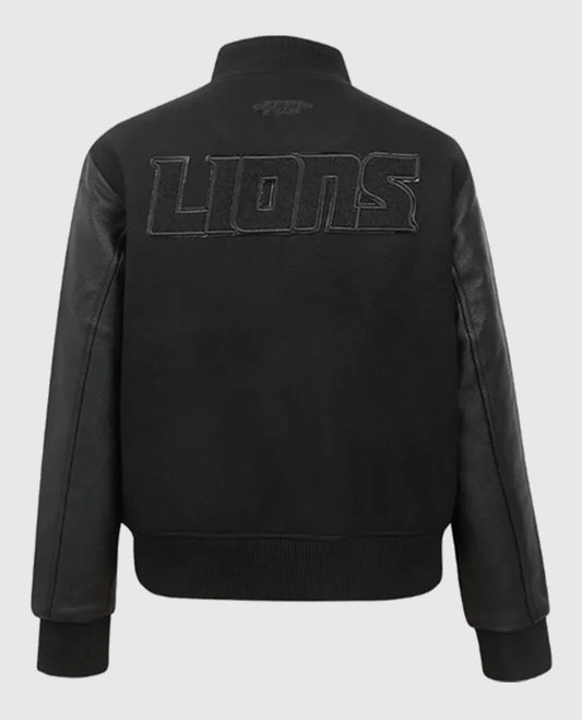 Detroit Lions Triple Varsity Jacket