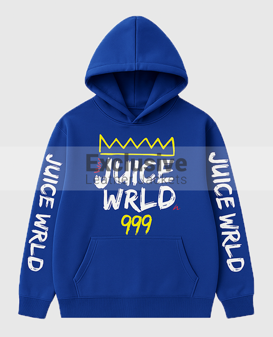 Juice WRLD 999 Blue Hoodie