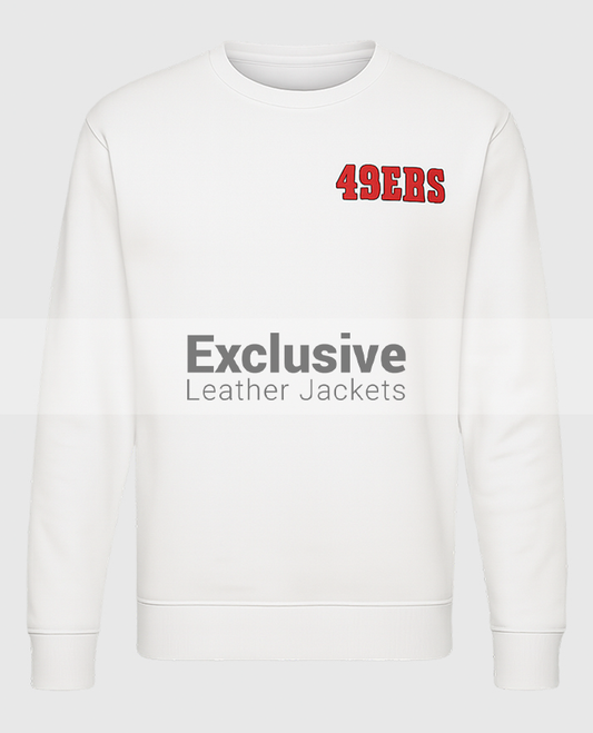 Kyle Shanahan 49ers Full Sleeves Shirt White