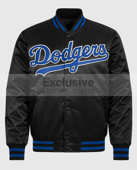 Los Angeles Dodgers Black Varsity Jacket