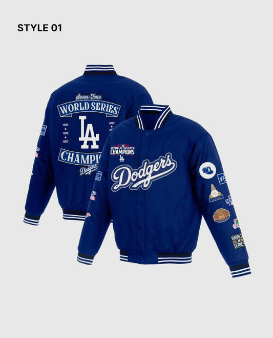 Los Angeles Dodgers World Series Champions Blue Jacket