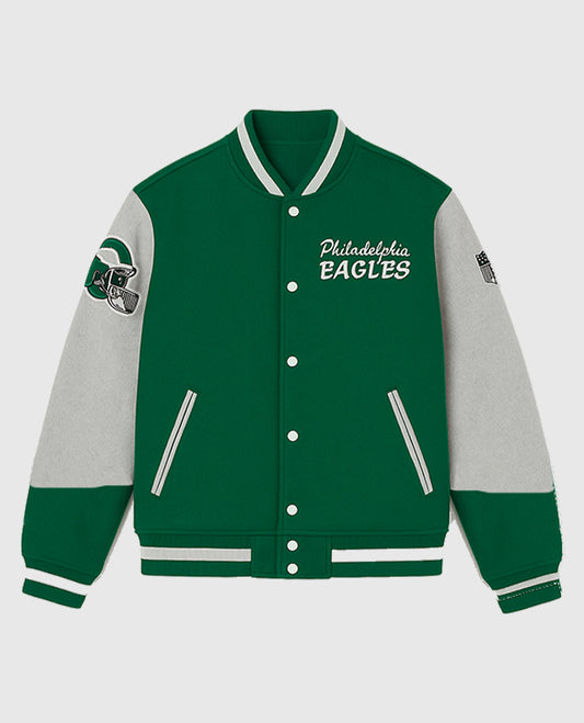 Princess Diana Philadelphia Eagles Green Jacket