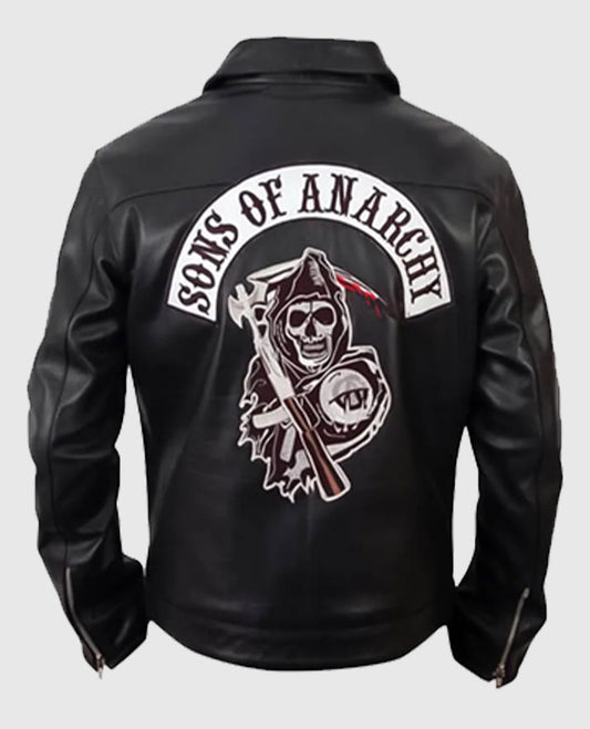 Sons Of Anarchy Black Leather Jacket