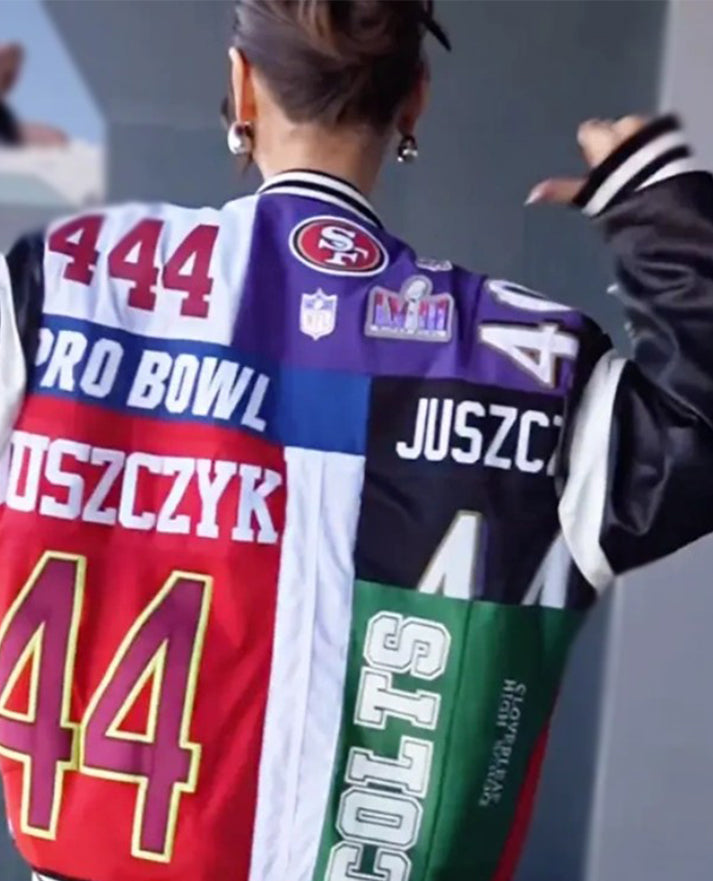 Super Bowl 2024 Kristin Juszczyk Jacket