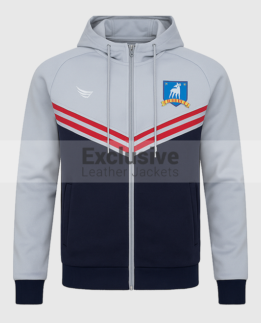 Ted_Lasso_Gray_Track_Fleece_Jacket