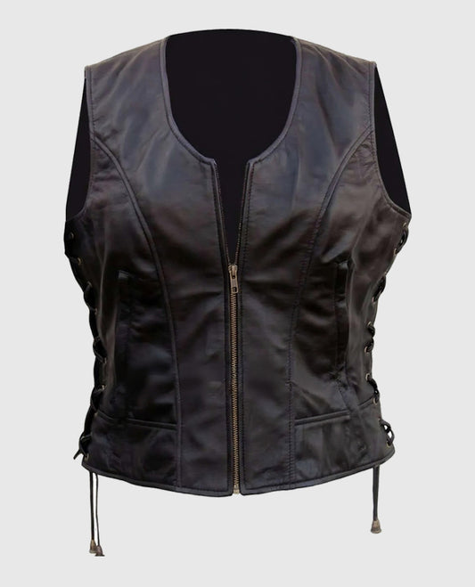 The Walking Dead Michonne Leather Vest