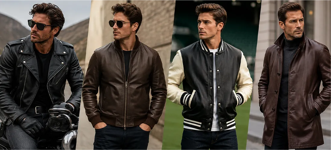 Men's Celebrity Jackets Buying Guide: Biker, Bomber, Varsity or Coat?