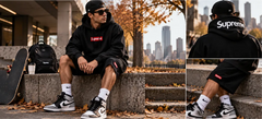 Supreme Hoodies & Shorts: A Perfect Fall Outfit