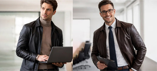 How to Style Men’s Leather Jackets at Work