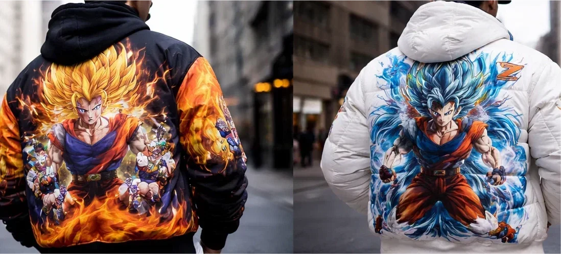 Dragon Ball Z Hoodies and Jackets for Anime Street Style