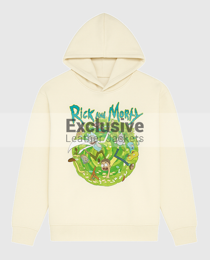 Rick and Morty Portal Collage Hoodie