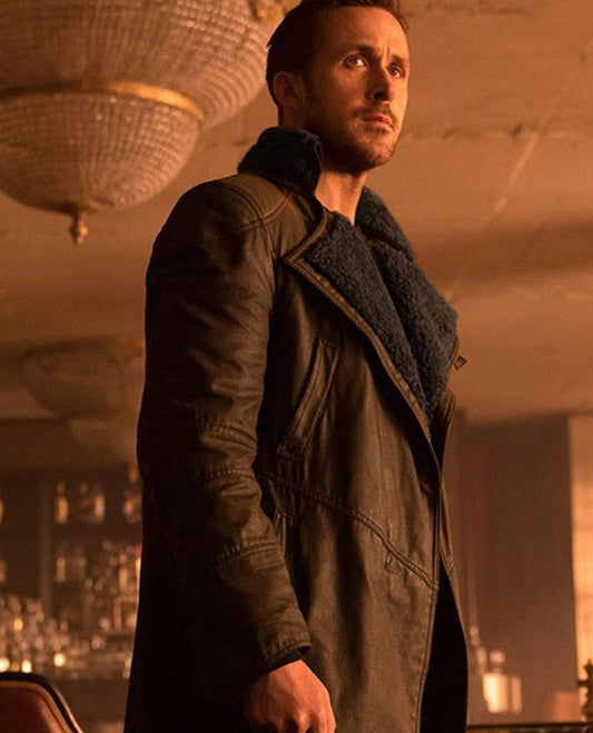 Ryan Gosling Blade Runner 2049 Leather Long Coat
