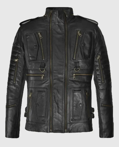 Classic Black Leather Jacket