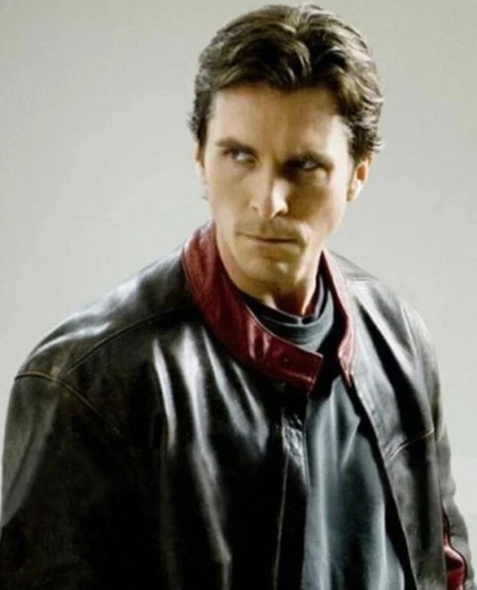 Bruce Wayne Dark Knight Leather Jacket