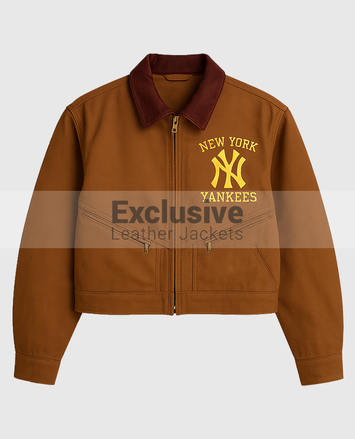 Vintage Carhartt x NY Yankees Crop Jacket