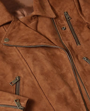 Vanessa Hudgens Brown Leather Jacket