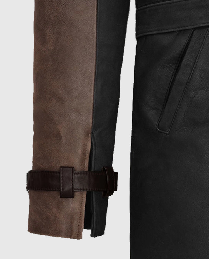 Watch Dogs 3 Legion Aiden Leather Trench Coat