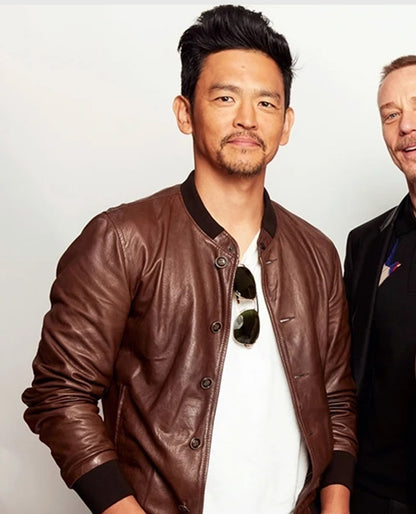 John Cho Leather Jacket