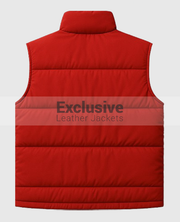 Back to the Future Marty McFly Puffer Vest Red