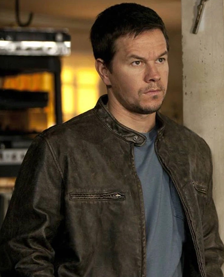 Mark Wahlberg Contraband Leather Jacket