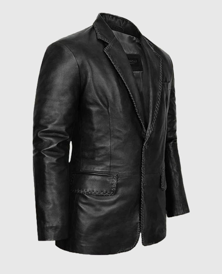Men's Medieval Leather Blazer