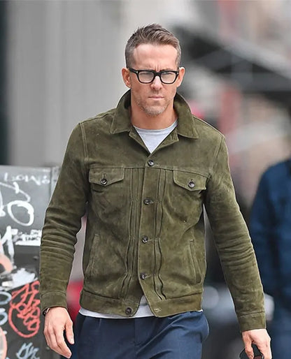 Ryan Reynolds Leather Jacket