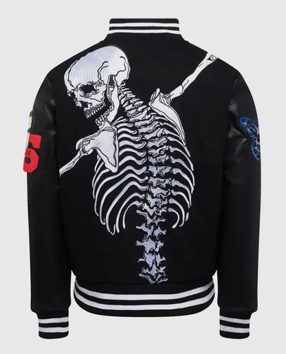Godspeed Skull Rod Varsity Jacket