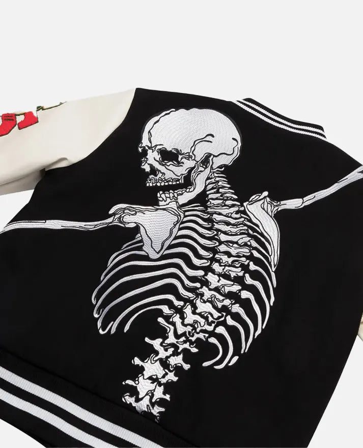 Godspeed Skull Rod Varsity Jacket