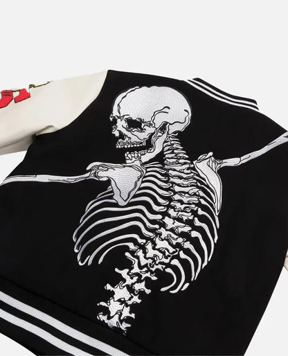 Godspeed Skull Rod Varsity Jacket