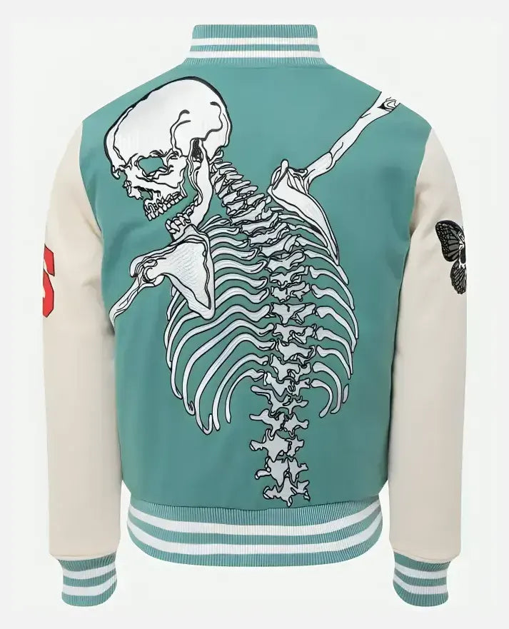 Godspeed Skull Rod Varsity Jacket