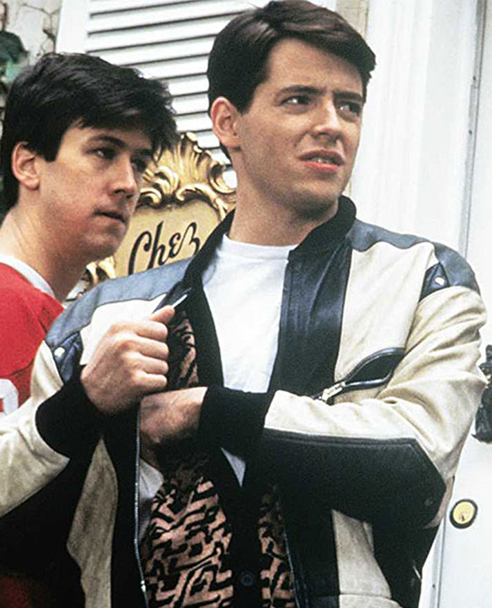 Matthew Broderick Ferris Bueller's Day Off Leather Jacket