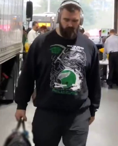 Jason Kelce Now Or Never We Fly Together Sweatshirt