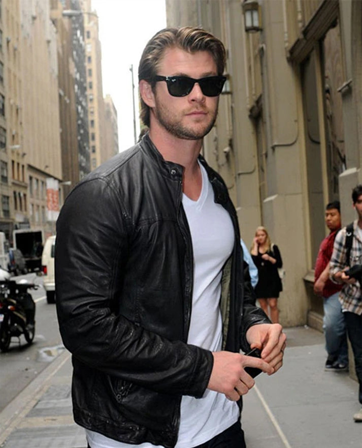 Chris Hemsworth Leather Jacket