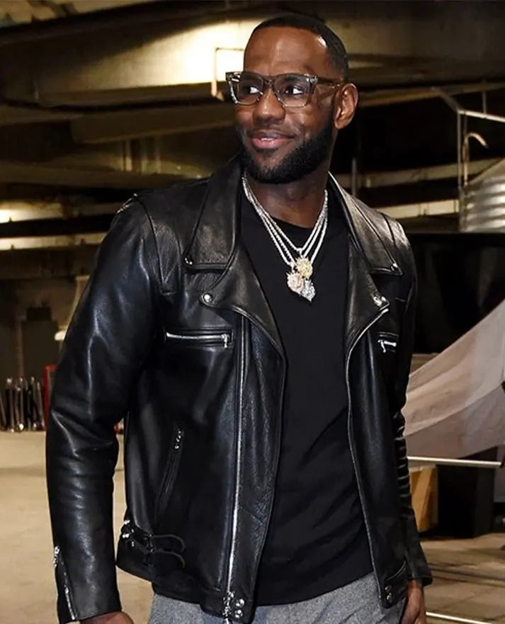 LeBron James Leather Jacket