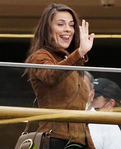 Hayley Atwell Mission Impossible Leather Jacket